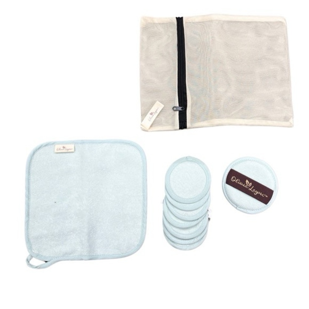 10-piece Eco-Friendly Bamboo Cotton Face Cleansing Kit NEW - Picture 2 of 6